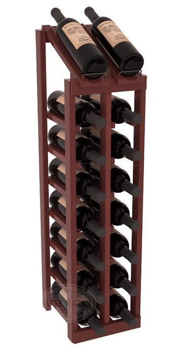 Wine Racks America Redwood 2 Column 8 Row Display Top Kit. 13 Stains to Choose From! N2
