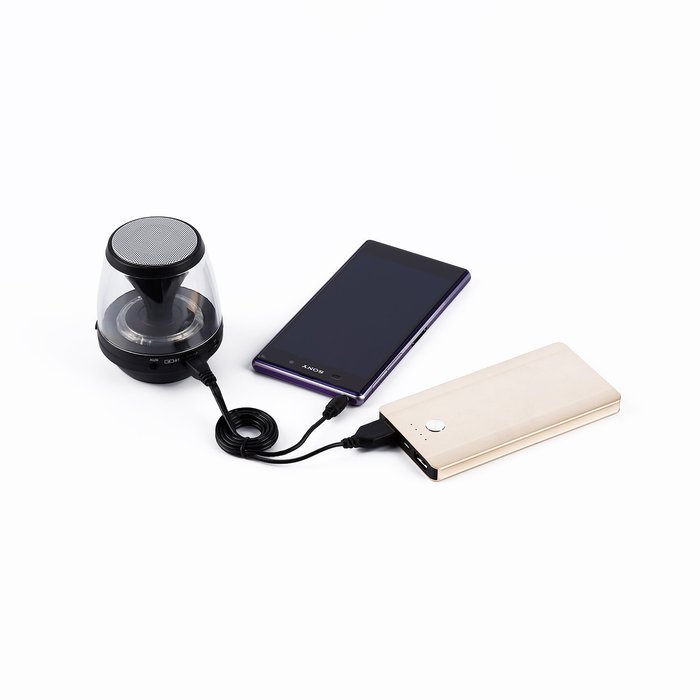 Bluetooth Speakers, YKS Wireless Portable Speaker with LED Lights, 4 Mode Lighting for Home Party / Beach / Picnic... N14