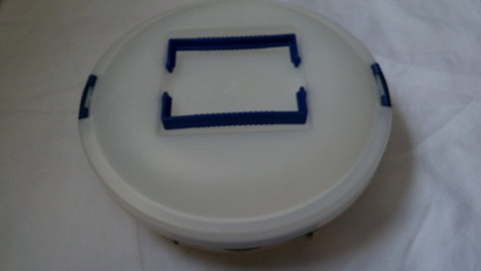 Starplast Pie Carrier With Handles, 4 1/4" Deep x 12 1/2" Deep