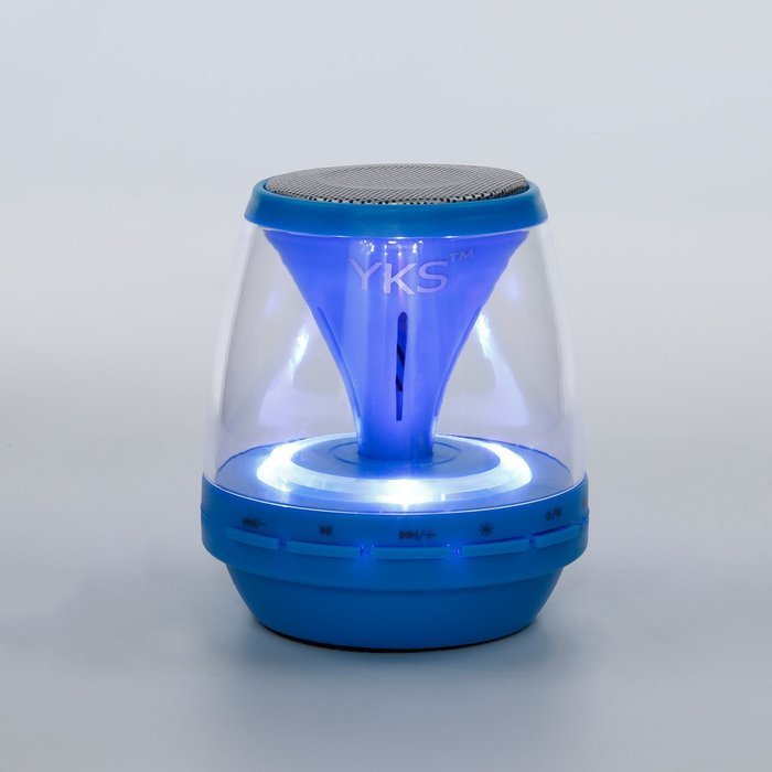 Bluetooth Speakers, YKS Wireless Portable Speaker with LED Lights, 4 Mode Lighting for Home Party / Beach / Picnic... N16