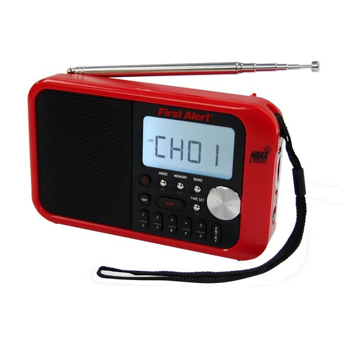 Spectra Merchandising - AM/FM NOAA Weather Band Clock Radio