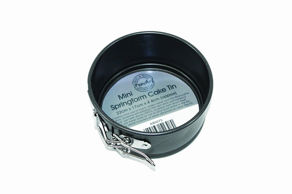 Prochef Mini Spring Form Cake Tin, Graphite
