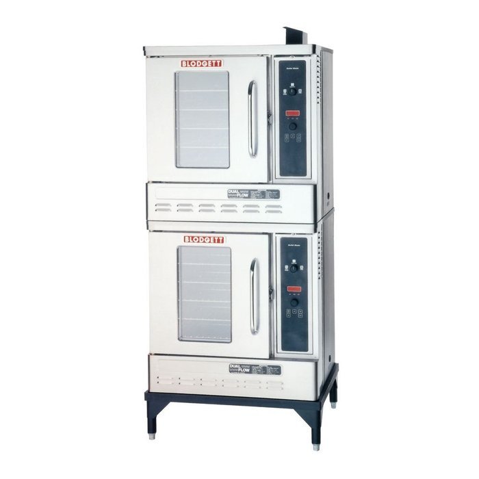 Blodgett DFG50 DOUBLE Convection Oven Gas half-size double-deck fits (5) 13" x 1