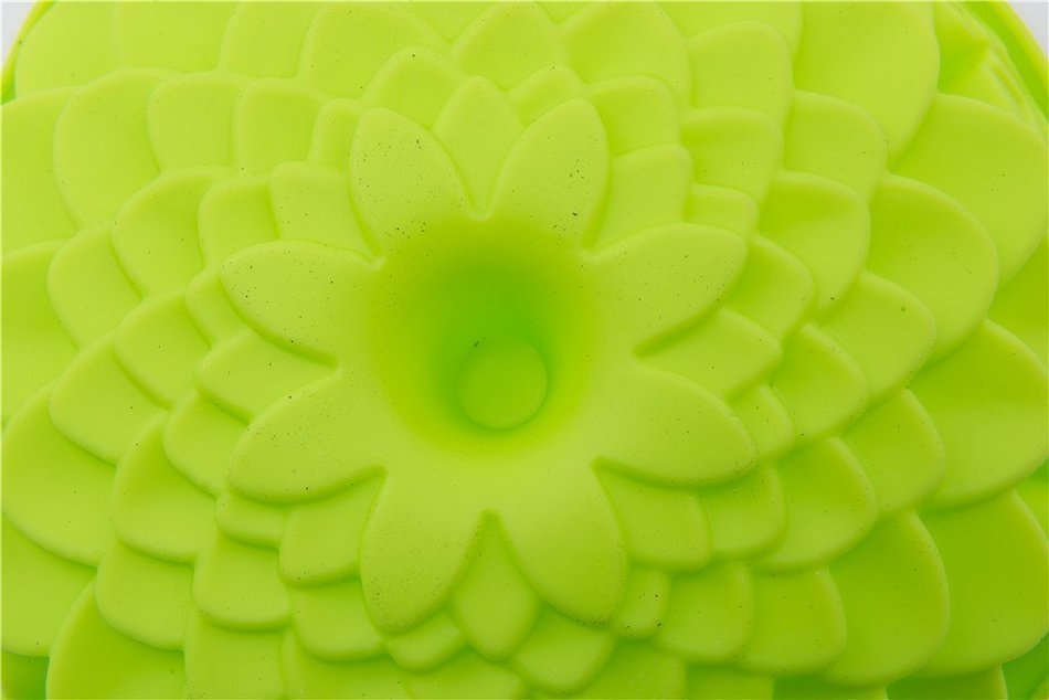 Single Hole Big Flower Shape Silicone Chocolate Cookie Ice Mold Handmade Soap Resin Mould
