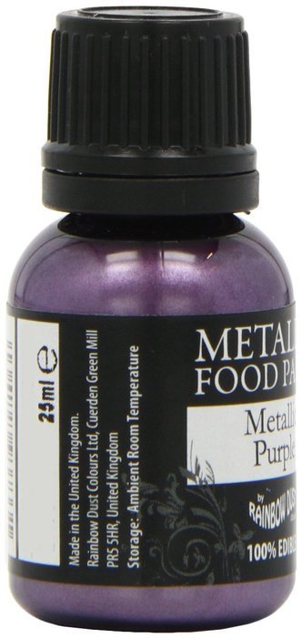 1 X Metallic Purple Food Paint N2