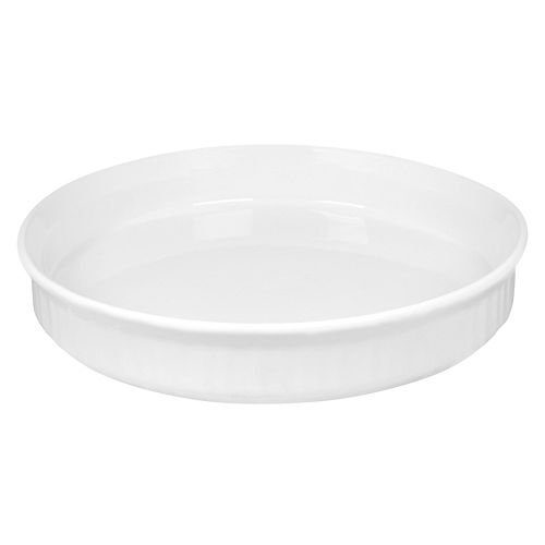 French White 10" Quiche Dish
