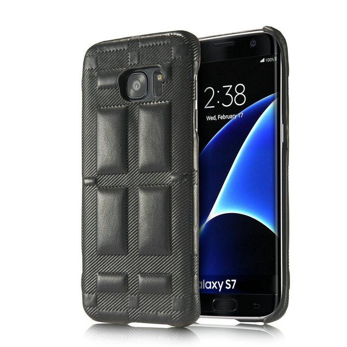 SAMSUNG GALAXY S7EDGE CASE ,Aroko Phone Case, Handmade Pu Leather Hard S7edge Only! Phone Case, Fashion Genuine... N25