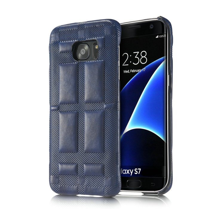 SAMSUNG GALAXY S7EDGE CASE ,Aroko Phone Case, Handmade Pu Leather Hard S7edge Only! Phone Case, Fashion Genuine... N26