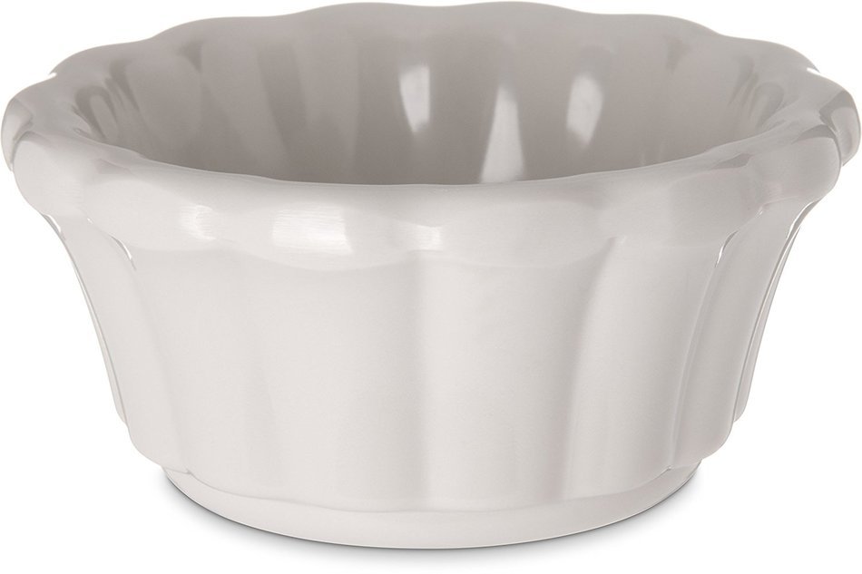 Carlisle Melamine Scalloped Ramekins N28