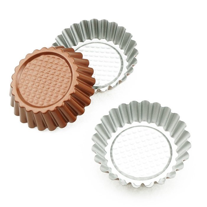 Wenwins non stick pie pan mini tart pans 6pack N5