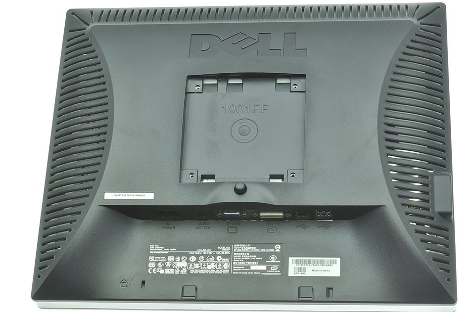 Dell 1901FP - Flat Panel Display - TFT - 19" - 1280 x 1024 - 0.29 mm - DVI, VGA (HD-15) -... N2