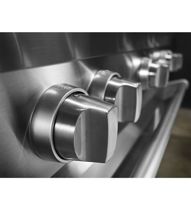 Kitchenaid KDRS467VSS Commercial-Style Dual Fuel Range N6