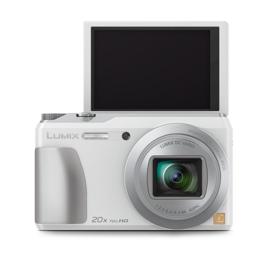 Panasonic DMC-ZS35W 16.1 MP Digital Camera with 3-Inch LCD (White) (Certified Refurbished) N3