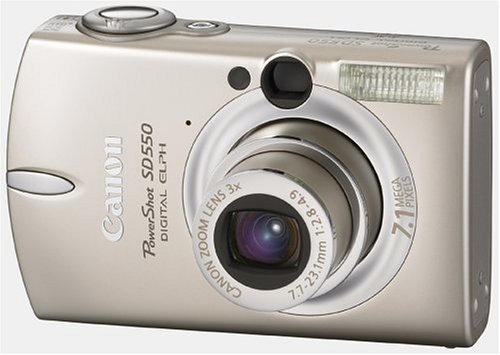 Canon Powershot SD550 7.1MP Digital Elph Camera with 3x Optical Zoom (Beige) N2