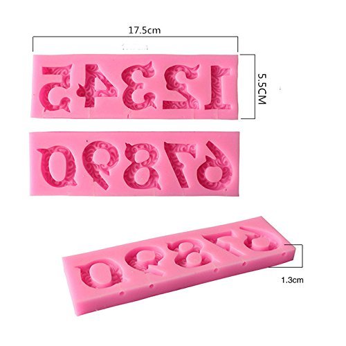 The New Digital Modelling DIY Baking Tools Chocolate Fondant Cake Mold Silicone Cake Decoration Mold Baking Tools