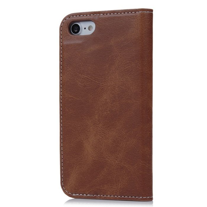iPhone 7 Case (4.7 inch) - Book Style Wallet Stand Case Magnetic Smart Closure PU Leather Case Shockproof Soft... N3