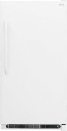 Frigidaire FFVU21F4QW Upright All Refrigerator/Freezer with 21.0 cu. ft. Capacity, 4 Wire Shelves, 5 Door Bins...