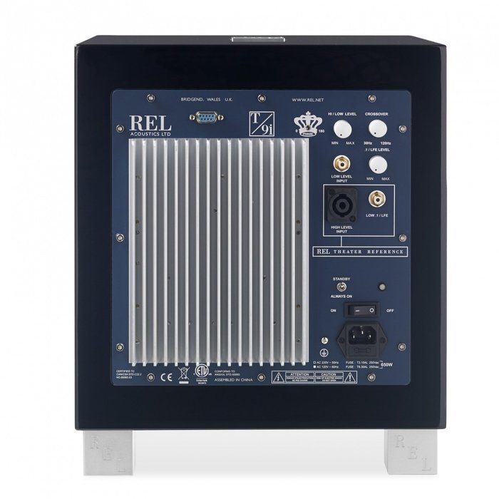 REL Acoustics T-9i Subwoofer, Most Powerful, Lightweight, Composite 10&rdquo; Driver, Large Sonic Scale N3