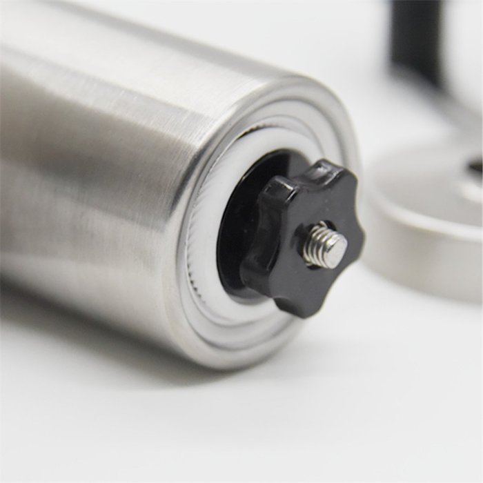 Boduo Manual Coffee Grinder | Conical Burr Mill for Precision Brewing | Brushed Stainless Steel N4