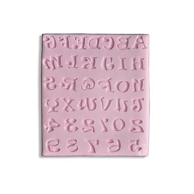 Y&XL&H Silicone Sugarcraft Mold 26 Alphabet Letters & Number(color sent randomly)