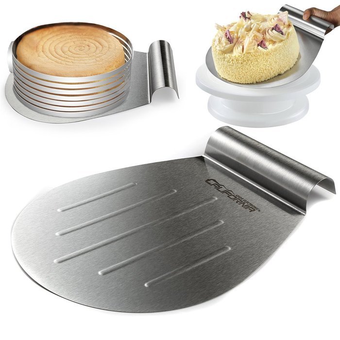 Cade Stainless Steel 6 to12 Inch Adjustable Cake Mousse Mould Cake Baking Cake Decor Mold Ring N22