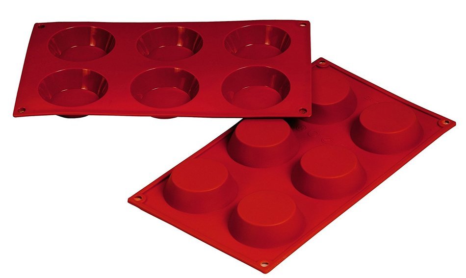 Fat Daddio's Silicone Bakeware Tartlet, 2.37 Ounce