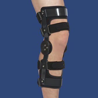 Swede-O OL Knee Brace, Right - Sm Black