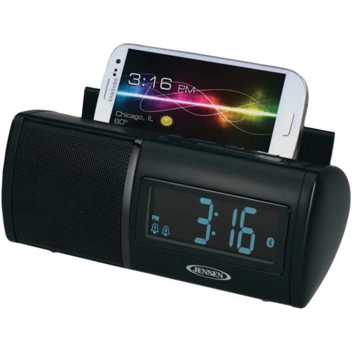Jensen Jbd-100 Universal Bluetooth(R) Clock Radio
