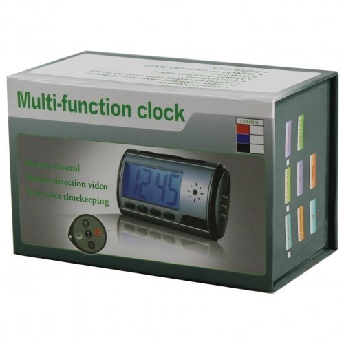 New Digital Alarm Clock DVR with motion detector 4GB N2
