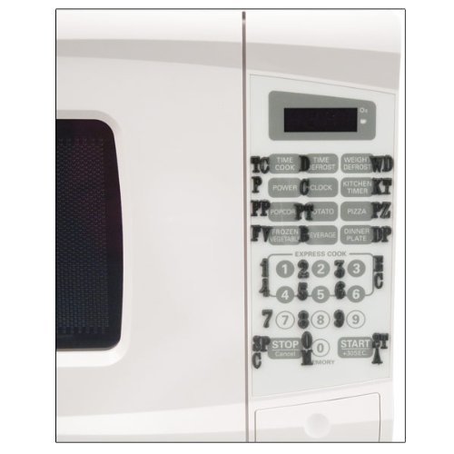 Compact Microwave-Express Cook-Tactile-White