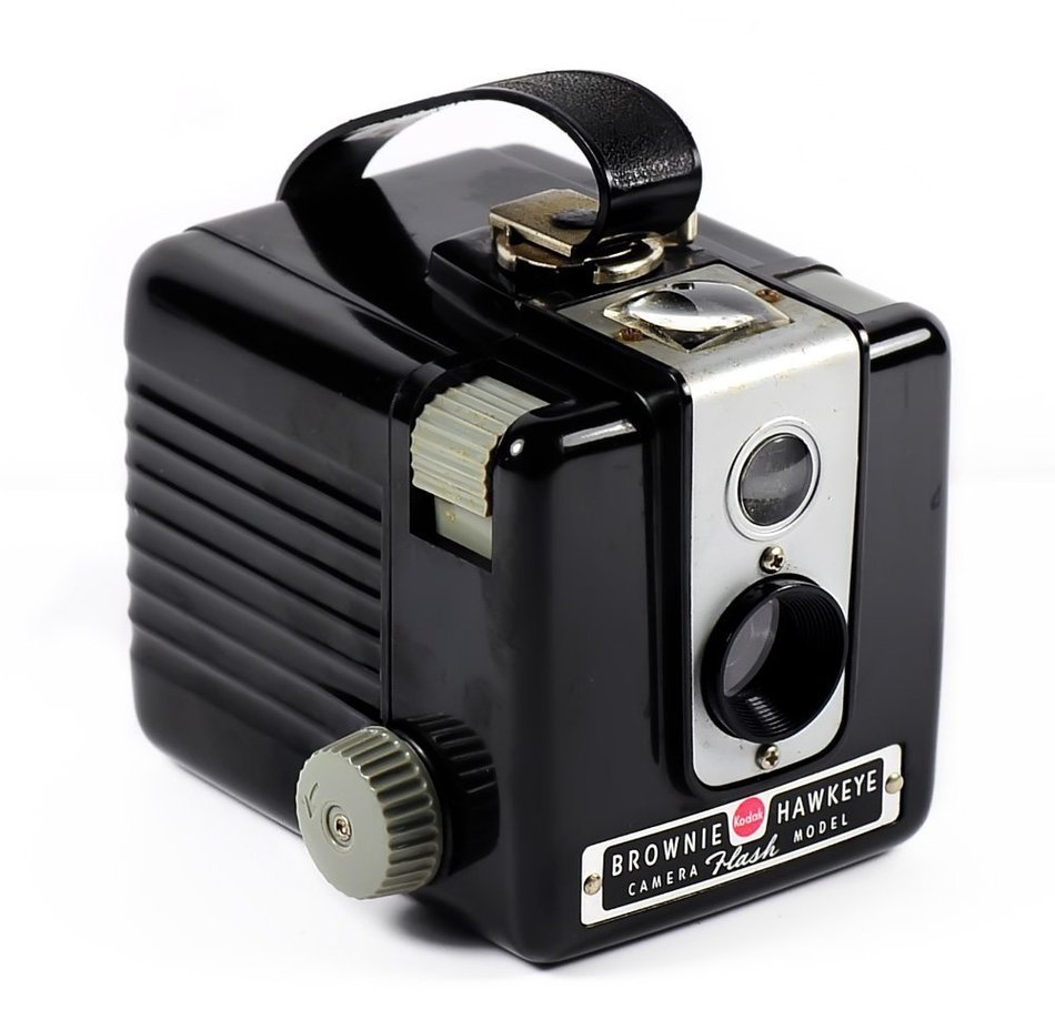 Vintage Kodak Brownie Hawkeye Camera N2