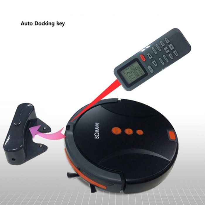 Bomann Br7320 Robot Vacuum Cleaner Self-charging Remote Control Ac110~240v N2