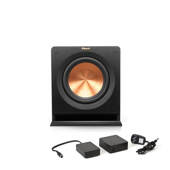Klipsch R-110SW 10" Powered Subwoofer with WA-2 Wireless Subwoofer Kit