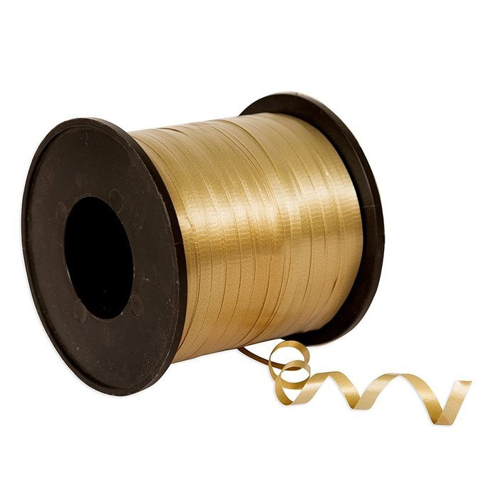 Curling Ribbon, 500 Yd, Gold N7