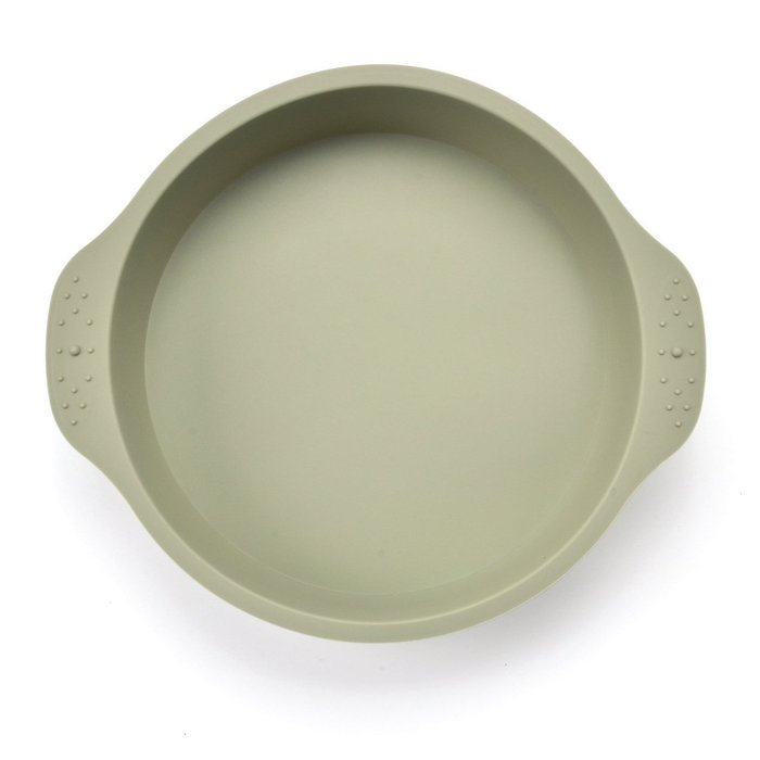 20cm (8 Inches) Silicone Round Cake Pan with Handle Suitable for All Types of Baking and Roasting Silicone Round... N2