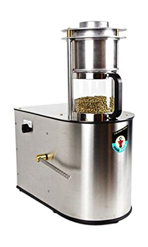 Sonofresco Profile Coffee Roaster, 1-Pound/Sample Roaster, Propane, Brushed Stainless Steel