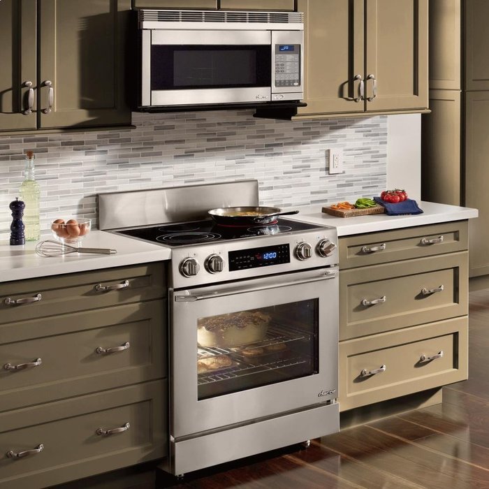 Dacor PCOR30S Discovery 30" 1.1 Cu. Ft. 850 Watt Over-the-Range Convection Microwave Oven with Digital Touchscreen... N2