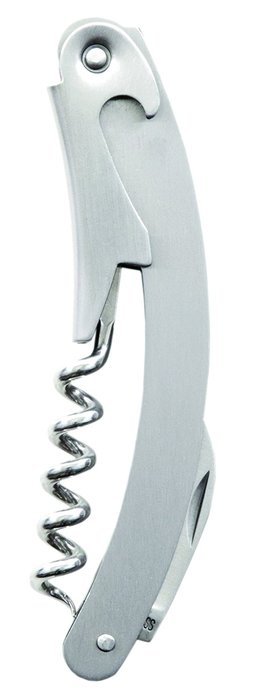 Curve Stainless Steel Waiter's Corkscrew by True N3