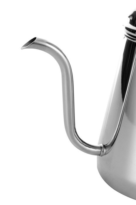 Meelio Stainless Steel Gooseneck Drip Pot ,1 liter (4 1/4 cup) Pour Over Coffee Drip Kettle,Works on Regular and... N10