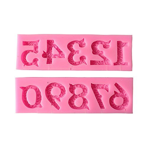 The New Digital Modelling DIY Baking Tools Chocolate Fondant Cake Mold Silicone Cake Decoration Mold Baking Tools N2