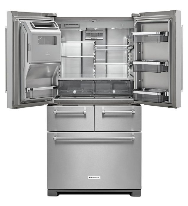 KitchenAid&reg; 25.8 Cu. Ft. 36-Inch Multi-Door Freestanding Refrigerator N3