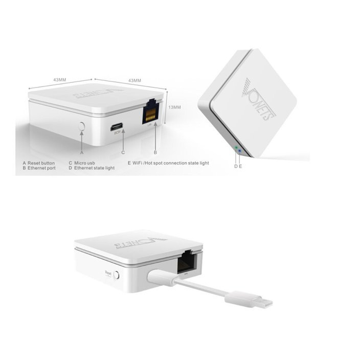New!!! Vonets Wireless-N Mini WiFi Repeater Wi Fi wi-fi Repetidor 300Mbps USB Port Wireless Network Bridge Signal... N4