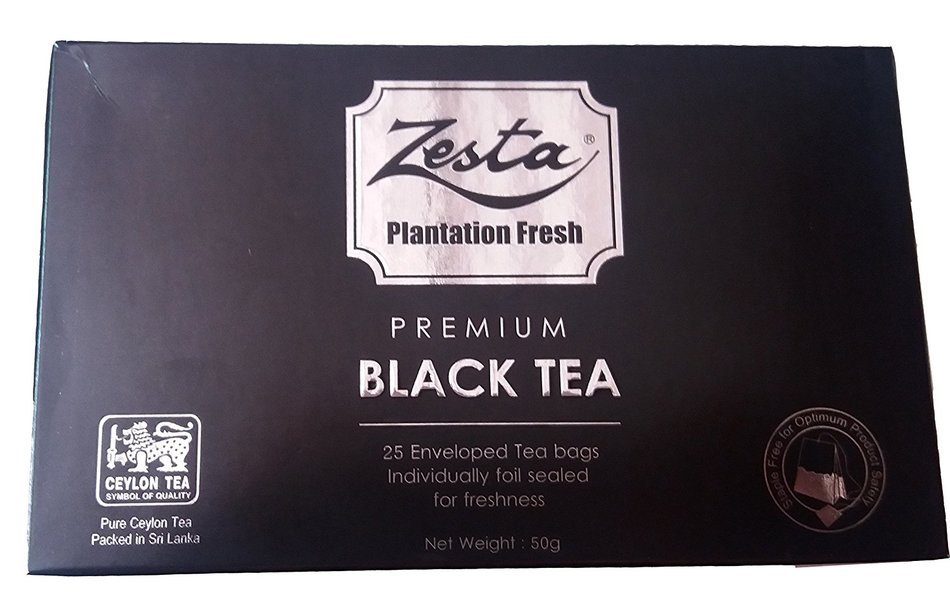 Zesta Black Tea Plantation Fresh Pure Ceylon Tea Packed in Sri Lanka Premium Black Tea