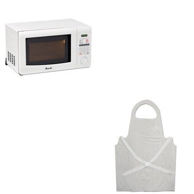 KITAVAMO7191TWBWK390 - Value Kit - Avanti 0.7 Cubic Foot Capacity Microwave Oven (AVAMO7191TW) and Boardwalk Disposable...