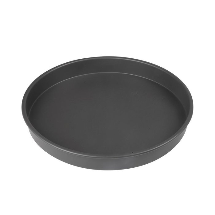 FortheChef's Deluxe Hard Anodized Aluminum Professional 16" Round Cake Pan, 2" Depth
