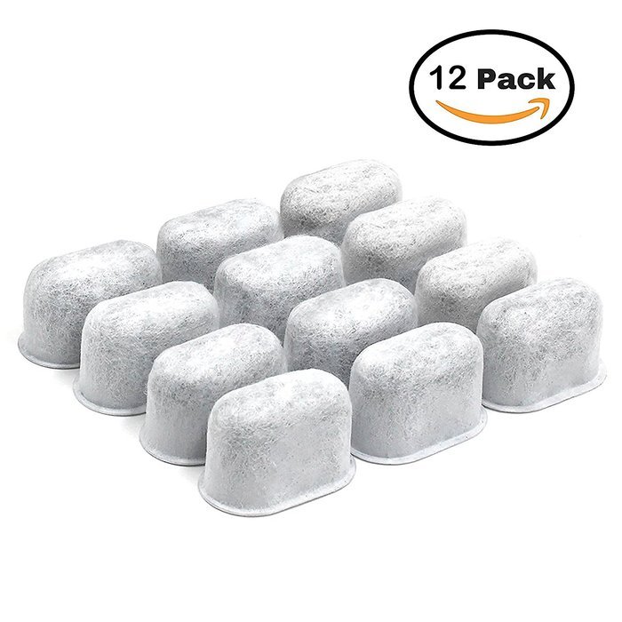 Replacement Charcoal Water Keurig Coffee Maker Filters Set Of 12 &ndash; Effectively Remove Chlorine, Impurities, Contaminants... N4