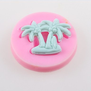Y&XL&H Coconut Tree Fondant Cake Chocolate Silicone Molds,Decoration Tools Bakeware N3