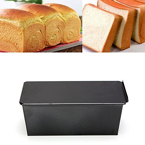 Rectangle Nonstick Toast Box Kitchen Pastry Bread Baking Pan Bakeware N3