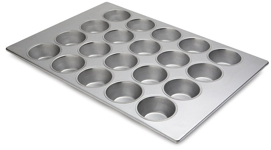 Focus Foodservice Commercial Bakeware 12 Count 3-11/16-Inch Pecan Roll Pan N3