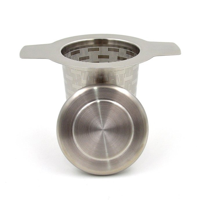 YC-Houseware Tea Infuser Creative Pattern Fine Mesh Stainless Steel Tea Strainer Large Capacity With Lid For Loose... N3